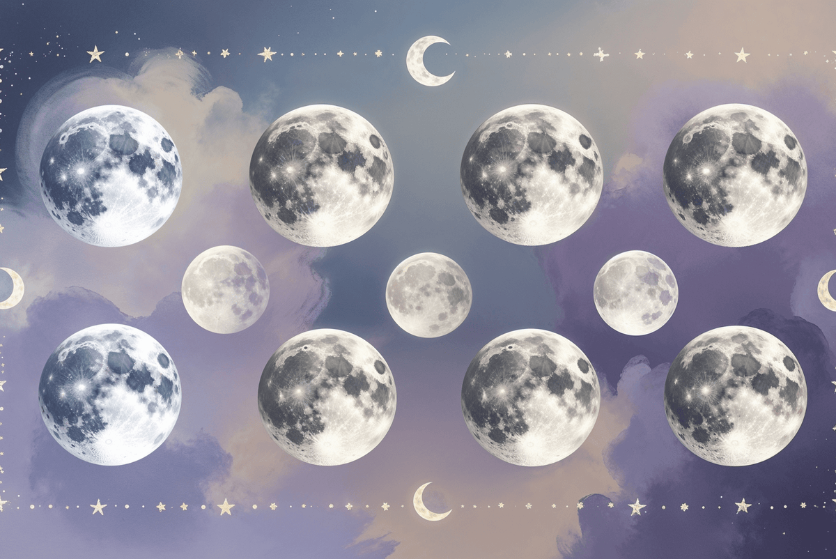 The Phases of the Moon: A Spiritual Guide to the Lunar Cycle - Divine Feminine Works